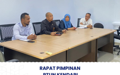Rapat Pimpinan PTUN Kendari