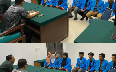 Pengarahan Mahasiswa/i Oleh Pembimbing Magang