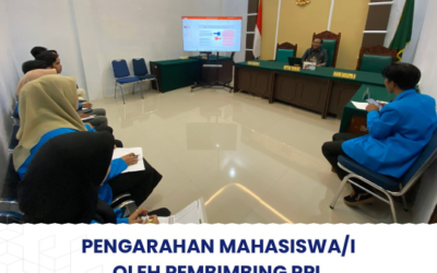 Pengarahan Mahasiswa/i Oleh Pembimbing PPL