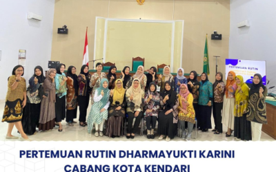 Pertemuan Rutin Dharmayukti Karini Cabang Kendari