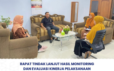 Tindak Lanjut Hasil Monev Kinerja Pelaksanaan Anggaran TW I