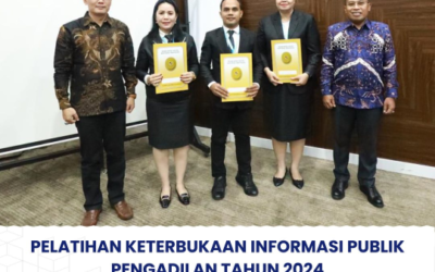 Pelatihan Keterbukaan Informasi Publik Pengadilan Tahun 2024