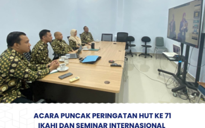 Acara Puncak Peringatan HUT Ke-71 IKAHI dan Seminar Internasional