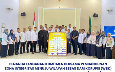 Penandatanganan Komitmen Pembangunan Zona Integritas