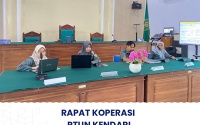 Rapat Koperasi PTUN Kendari