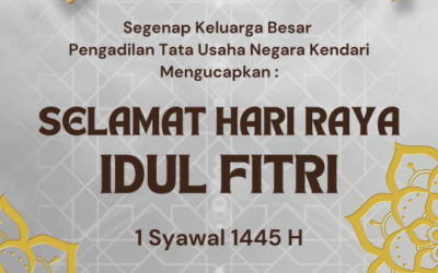 Ucapan Selamat Hari Raya Idul Fitri 1 Syawal 1445 H