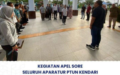 Apel Sore Aparatur PTUN Kendari