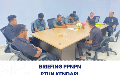Briefing PPNPN PTUN Kendari