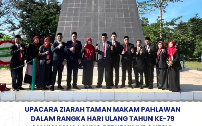 Upacara Ziarah Taman Makam Pahlawan Dalam Rangka Hari Ulang Tahun Ke-79 Mahkamah Agung Republik Indonesia