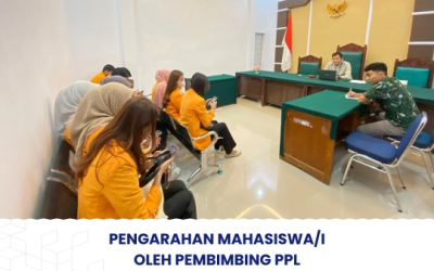 Pengarahan Mahasiswa/i Oleh Pembimbing PPL