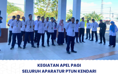 APEL PAGI APARATUR PTUN KENDARI