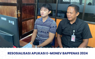 Resosialisasi Aplikasi E-Monev Bappenas 2024