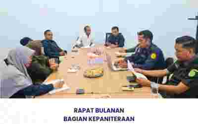 RAPAT BULANAN BAGIAN KEPANITERAAN PTUN KENDARI