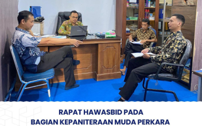Rapat Hawasbid Pada Kepaniteraan Muda Perkara