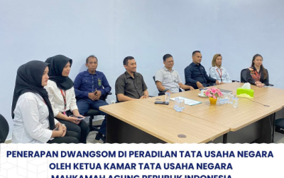 Penerapan Dwangsom di Peradilan Tata Usaha Negara Oleh Ketua Kamar Tata Usaha Negara Mahkamah Agung Republik Indonesia