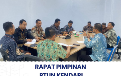 Rapat Pimpinan PTUN Kendari