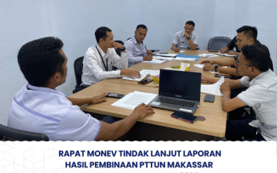 Monev Tindak lanjut Laporan Hasil Pembinaan PTTUN Makassar dan Monev SOP Tahun 2025