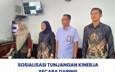Sosialisasi Tunjangan Kinerja secara daring