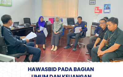 Rapat Hawasbid Pada Bagian Umum dan Keuangan