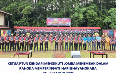Lomba menembak dalam rangka memperingati Hari Bhayangkara ke 79 tahun 2025