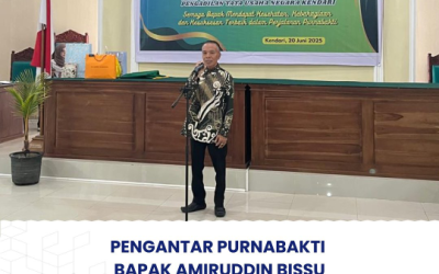 Pengantar Purnabakti Bapak Amiruddin Bissu