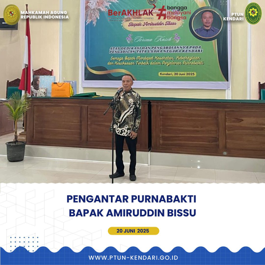 Pengantar Purnabakti Bapak Amiruddin Bissu