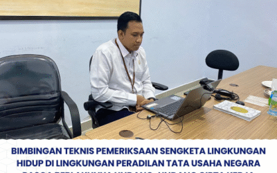 Bimbingan Teknis Pemeriksaan Sengketa Lingkungan Hidup Di Lingkungan Peradilan Tata Usaha Negara Pasca Berlakunya Undang-Undang Cipta Kerja Secara Daring