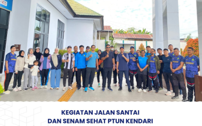 Jalan santai dan Senam Sehat
