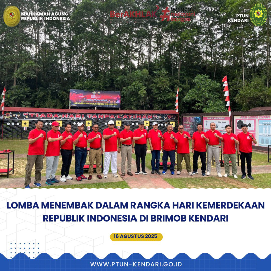 Lomba menembak dalam rangka memperingati Hari Kemerdekaan Republik Indonesia