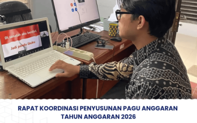 Rapat Koordinasi Penyusunan Pagu Anggaran Tahun Anggaran 2026