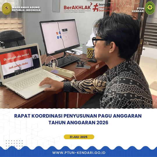 Rapat Koordinasi Penyusunan Pagu Anggaran Tahun Anggaran 2026