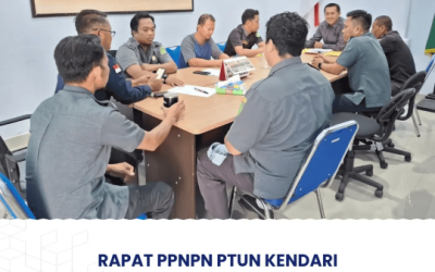 Rapat PPNPN PTUN Kendari.