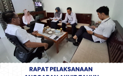 Rapat Pelaksanaan Anggaran Akhir Tahun