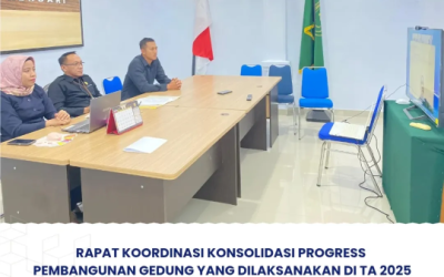 Rapat Koordinasi Konsolidasi Progress Pembangunan Gedung Yang Dilaksanakan Di TA 2025