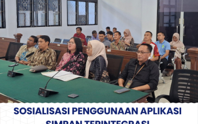 Sosialisasi Aplikasi SIMPAN (Sistem Informasi Manajemen Persuratan) Terintegrasi
