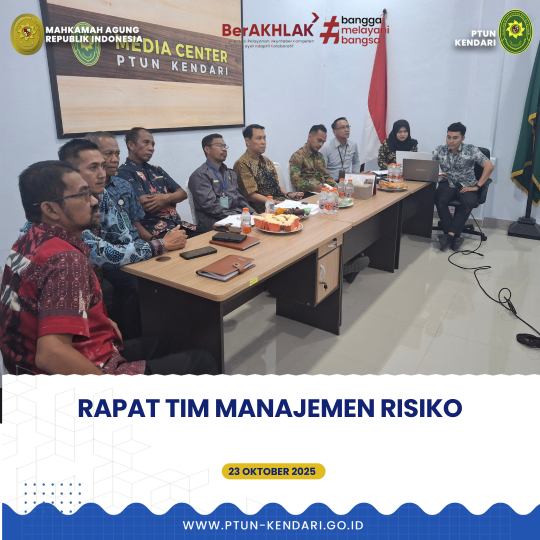 Rapat Tim Manajemen Risiko
