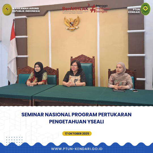 Seminar Nasional Program Pertukaran Pengetahuan Young Southeast Asian Leaders Initiative (YSEALI)