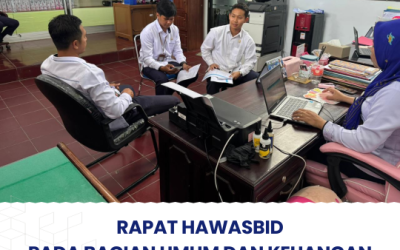 Rapat Hawasbid Pada Sub Bagian Umum dan Keuangan
