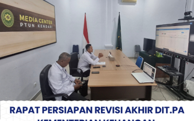 Rapat Persiapan Revisi Akhir Dit.PA Kementerian Keuangan