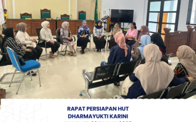 Rapat Persiapan Hut Dharmayukti Karini yang Ke-23 Tahun 2025