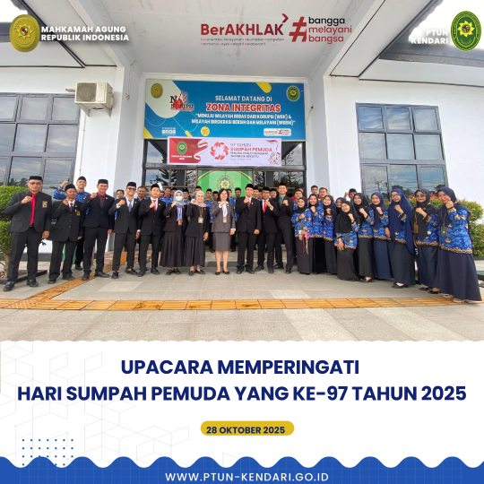 Upacara Memperingati Hari Sumpah Pemuda Yang Ke-97 Tahun 2025