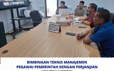 Bimbingan Teknis Manajemen Pegawai Pemerintah Dengan Perjanjian Kontrak (PPPK)