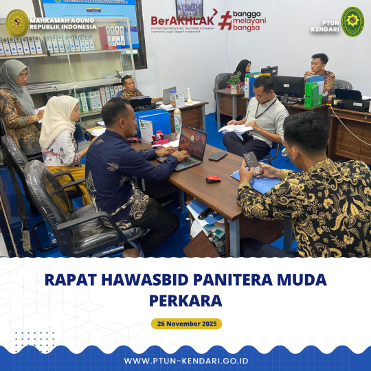 Rapat Hawasbid Panitera Muda Perkara