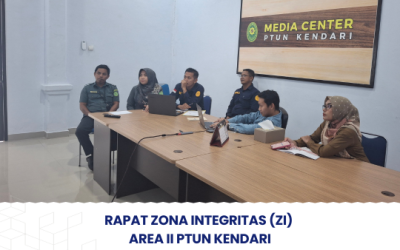 Rapat Zona Integriras Area II di PTUN Kendari