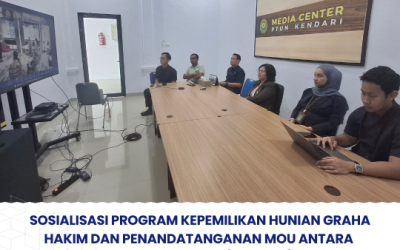 Sosialisasi Program Kepemilikan Hunian Graha Hakim dan Penandatanganan MOU antara IKAHI dengan PT. BTN (Persero) Tbk.