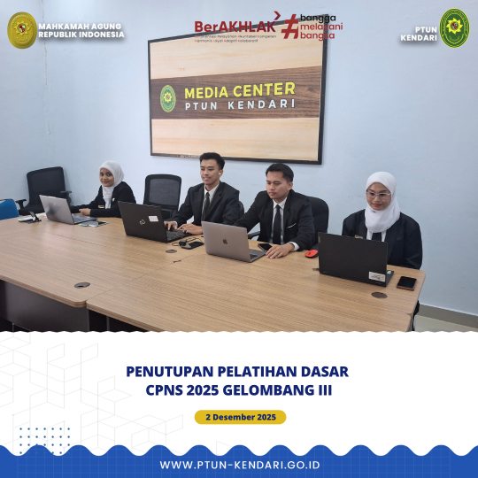 Penutupan Pelatihan Dasar CPNS 2025 Gelombang III