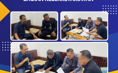 Rapat Tindak Lanjut Hawasbid Pada Bagian Kesekretariatan