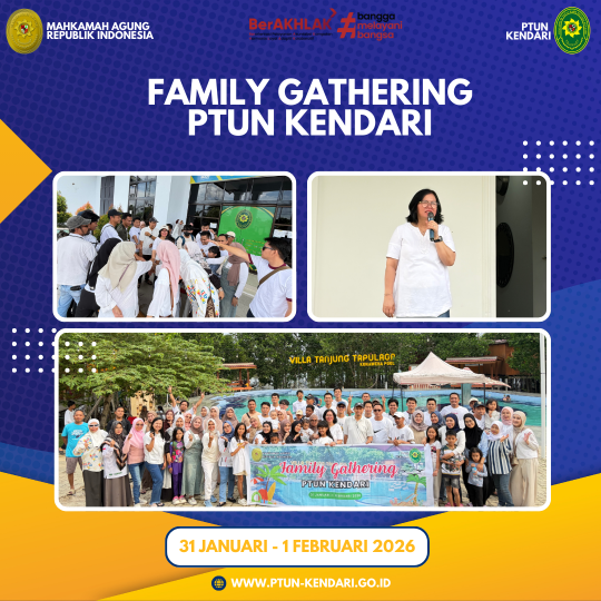 Family Gathering PTUN Kendari