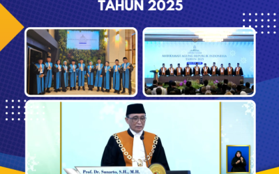 Kegiatan Sidang Istimewa Laporan Tahunan Mahkamah Agung (Laptah) Tahun 2025