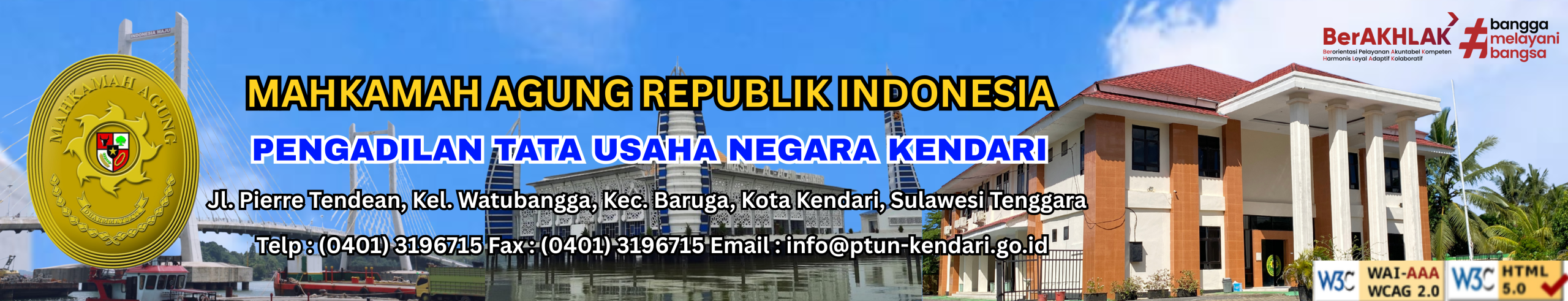 Website Resmi PTUN Kendari